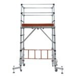 ELEVATE Echafaudage en aluminium hauteur de travail 3 m 10 marches – Image 2