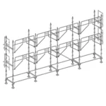 Échafaudage roulant aluminium SUPREMALU – Hauteur de travail 4,80 m – Image 2