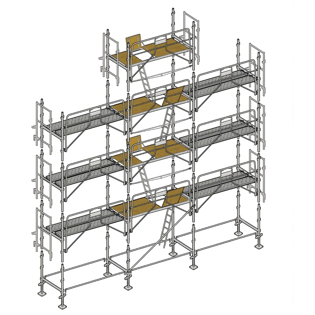 6_775a3f6c-3ad4-43e0-b44e-8cf9022e6bfc Échafaudage façadier ALTRAD 88 m² – Image 1