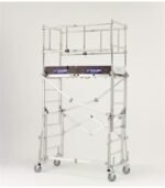 Échafaudage télescopique TUBESCA X'Tower - Hauteur 4m, avec plancher - 22405520 – Image 3