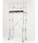Échafaudage télescopique TUBESCA X'Tower - Hauteur 4m, avec plancher - 22405520 – Image 2
